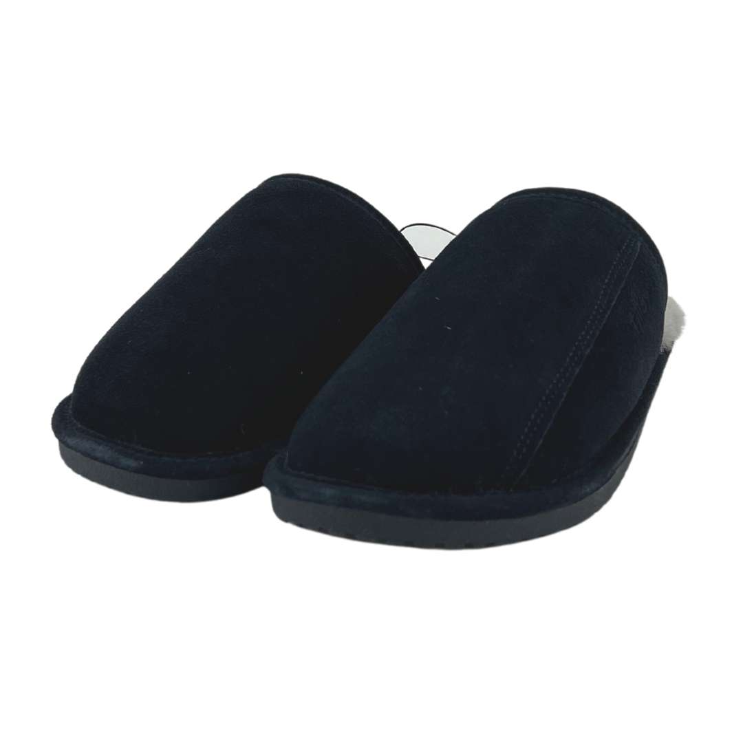 Tilley Men's Navy Leather Slippers 06