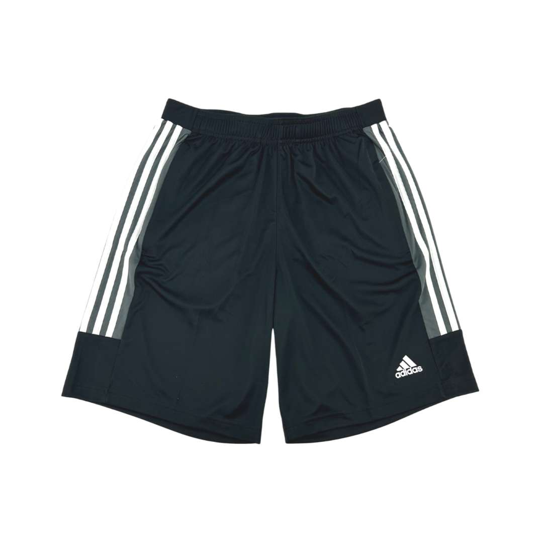 Adidas Men's Black & Grey Active Shorts