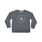 Calvin Klein Women's Dark Grey Crewneck Sweater