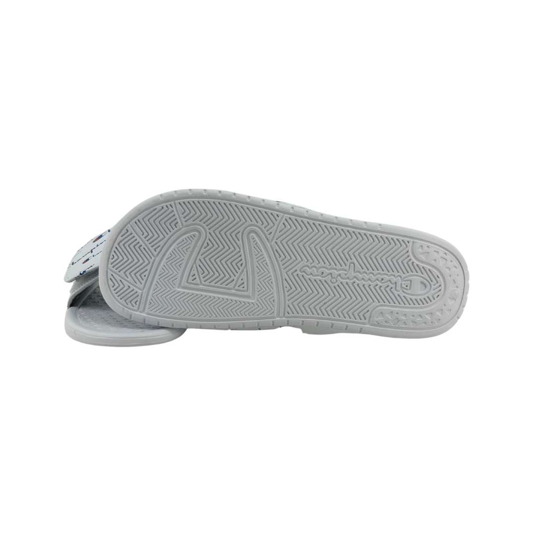 mens white champion slides