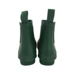 Hunter Women's Green Chelsea Rain Boots3
