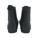 Hunter Women's Matte Black Original Chelsea Rain Boots3