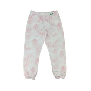 Lazy Pants Women's Pink & White Watercolour Sweatpants