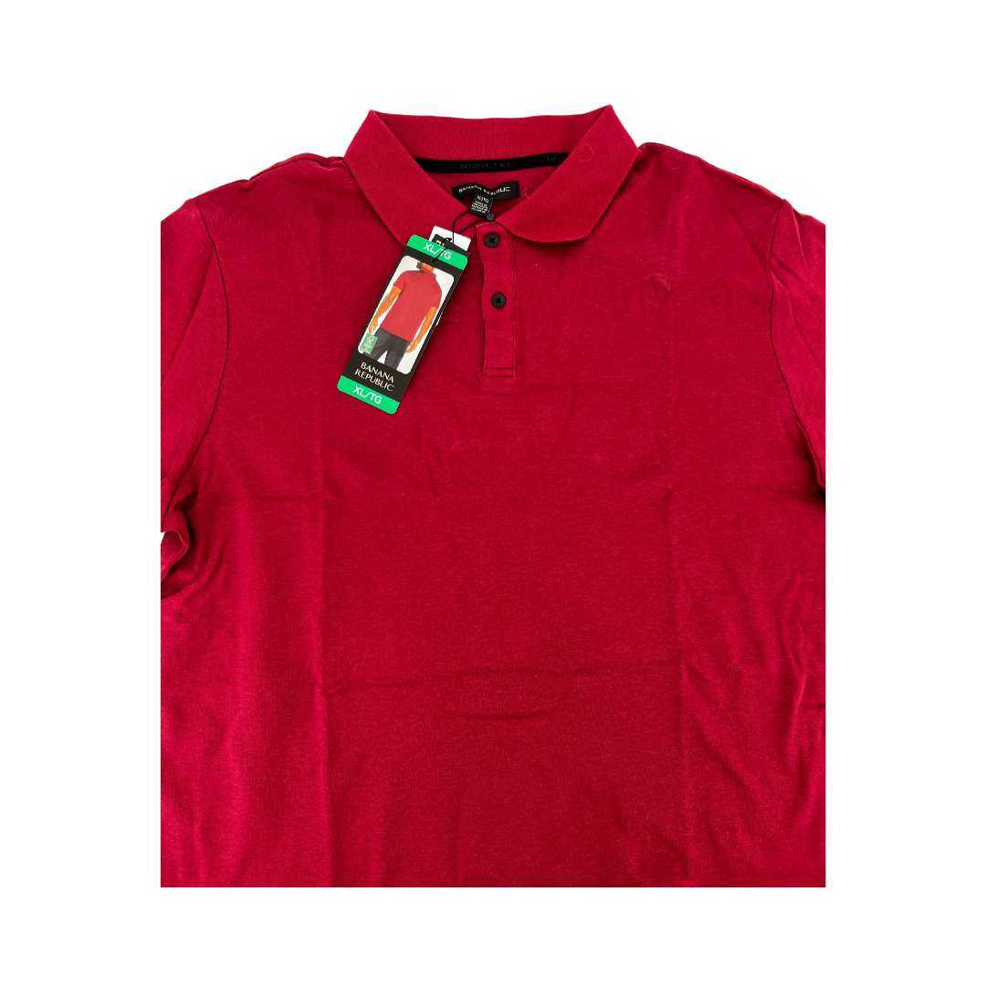 Banana Republic Men’s Burgundy Polo Shirt CanadaWide Liquidations
