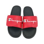 Champion Unisex Red Slides1