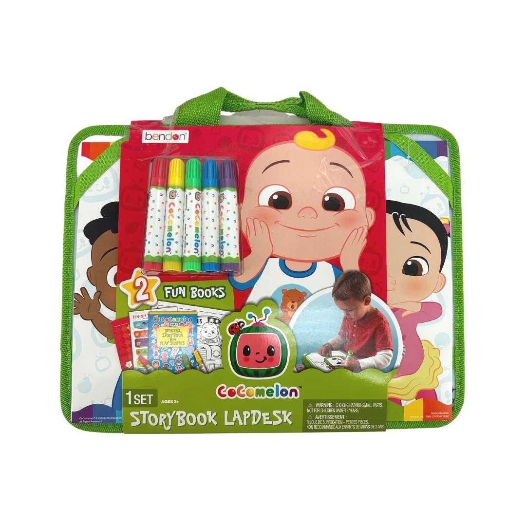 Cocomelon Storybook Lap Desk with Markers