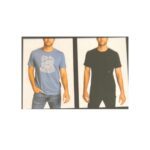 Eddie Bauer Men's Blue & Black 2 Pack T-Shirts 01