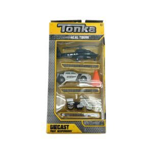 Tonka Real Tough Diecast First Responders 3 Pack of Police Vehicles