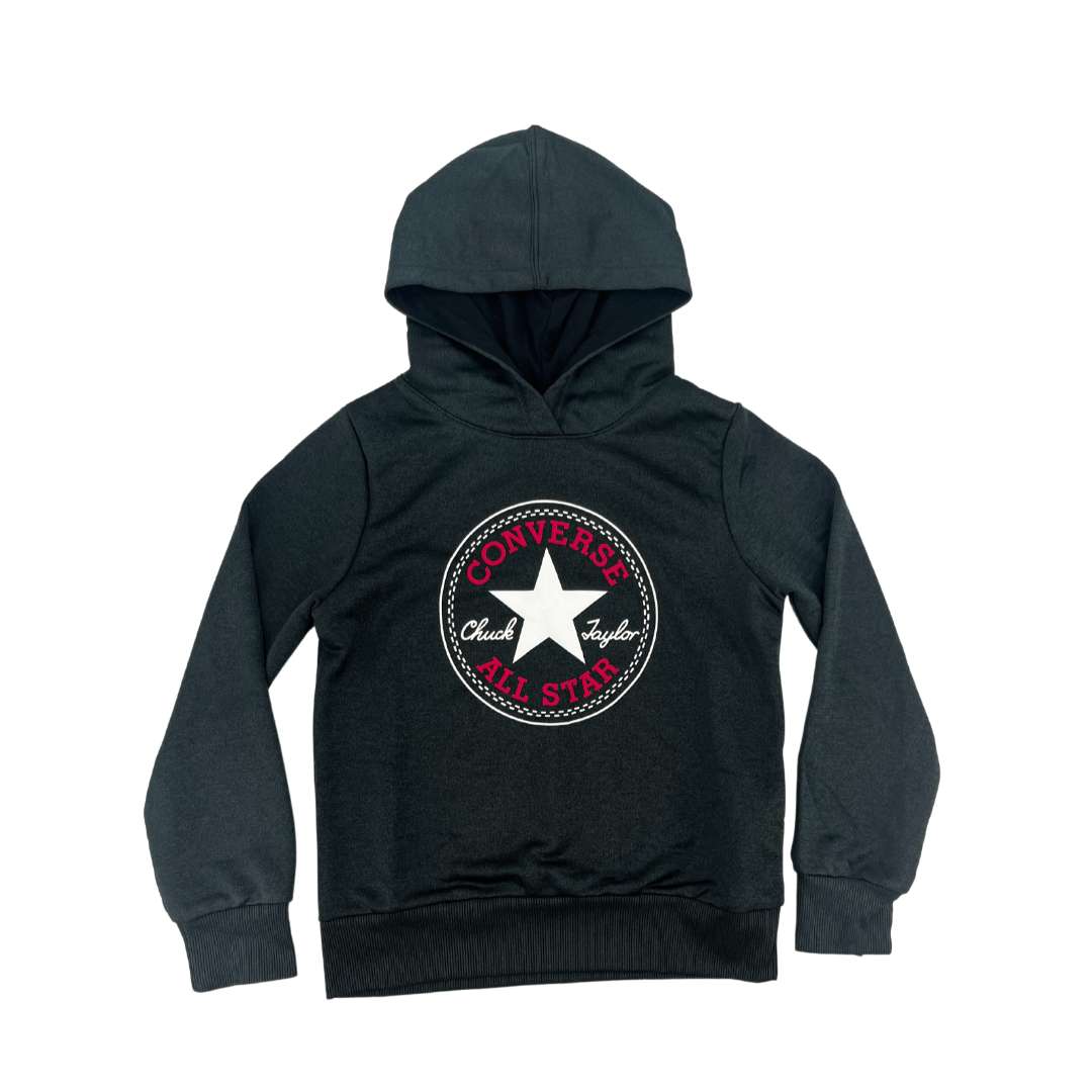 Converse Children’s Black Hooded Sweater / Various Sizes – CanadaWide ...