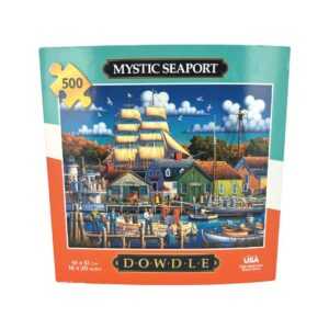 Dowdle 500 Piece Mystic Seaport Jigsaw Puzzle