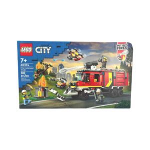 LEGO City Fire Command Truck Building Set