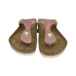 Birkenstock Gizeh Women's Washed Metallic Pink Sandals1