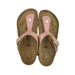 Birkenstock Gizeh Women's Washed Metallic Pink Sandals2