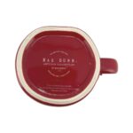 Rae Dunn Red XOXO Coffee Mug with Heart Topper3