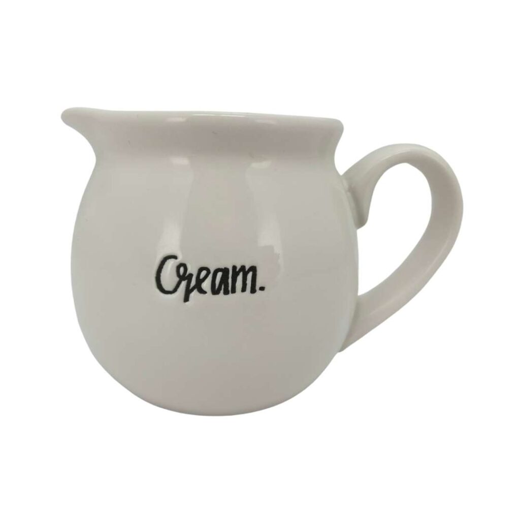 Rae Dunn White “Cream.” Creamer Container CanadaWide Liquidations