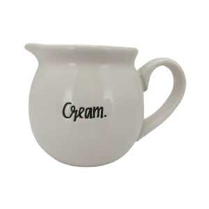 Rae Dunn White Cream. Creamer Container