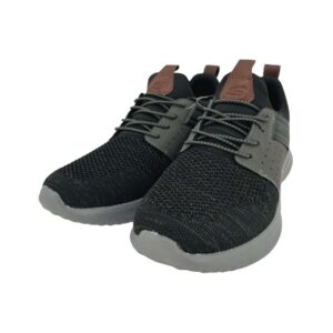 Skechers Men's Black & Grey Running Shoes