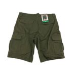 BC Clothing Men's Green Cargo Shorts 02