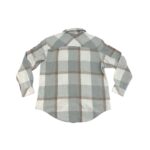 BC Clothing Women's Tan & Grey Plaid Shirt Jacket 1