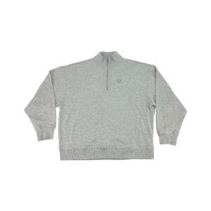 Champion Women's Grey Quarter Zip Sweater