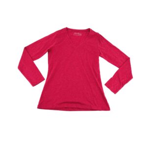 Eddie Bauer Women's Pink Long Sleeve Shirt 01