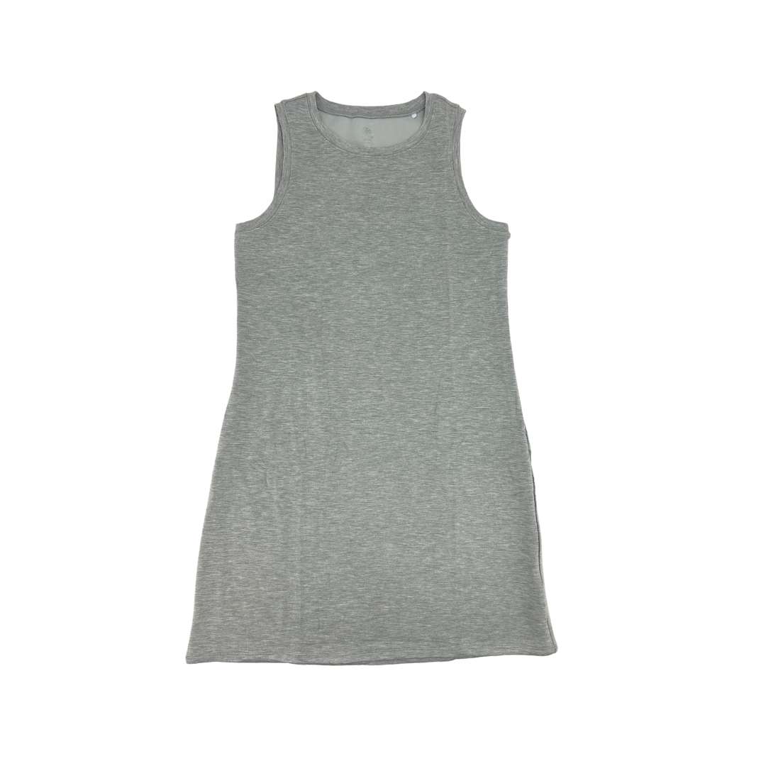 Gaiam Women's Light Grey Sleeveless Dress / Size Medium