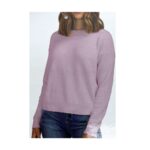 Kendall & Kylie Women's Lilac Sweater 03