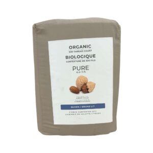 Pure Earth Organic Taupe Comfort Set