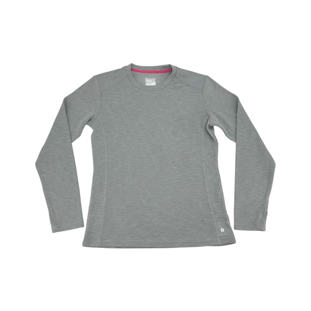 Tuff Athletics ThermoLite Women’s Grey Long Sleeve Shirt / Size Large