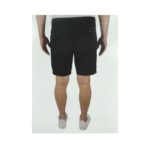 JACHS New York Men's Black Flat Front Shorts 04