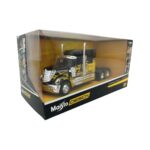 Maisto Design Custom Rigs Black & Yellow International Lonestar Model Truck