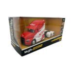 Maisto Design Custom Rigs Red with White Anthem Model Truck