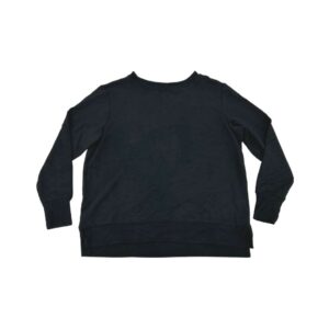 Mondetta Women's Black Long Sleeve Brushed Tunic Sweater