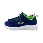 Skechers Boy's Navy & Lime Running Shoes 05