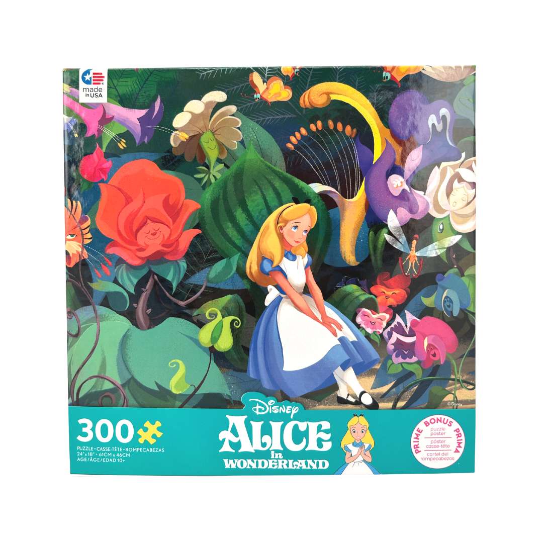 Ceaco Disney Alice in Wonderland Jigsaw Puzzle / 300 Pieces CanadaWide Liquidations