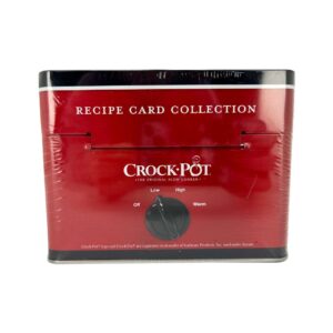 Crock Pot Red Recipe Card Collection