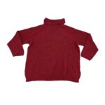 Kenneth Cole Reaction Women's Burgundy Cowl Neck Sweater 02