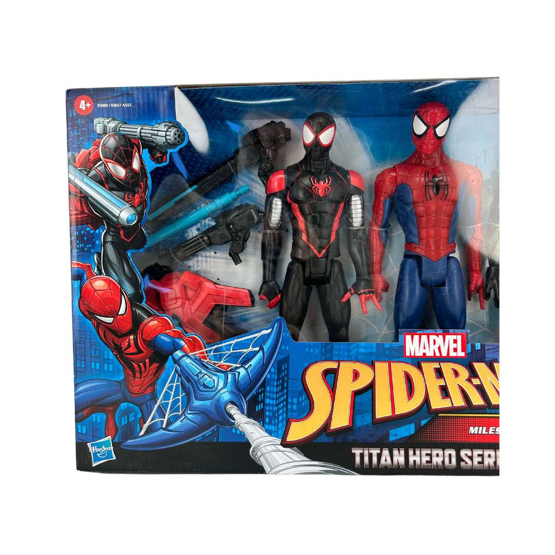 Marvel Spider-Man Action Figure & Blast Gear Playset / Titan Hero