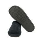Nuknuuk Men's Charcoal Leather Slippers 01