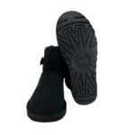 UGG Women's Black Mini Button II Boots 01