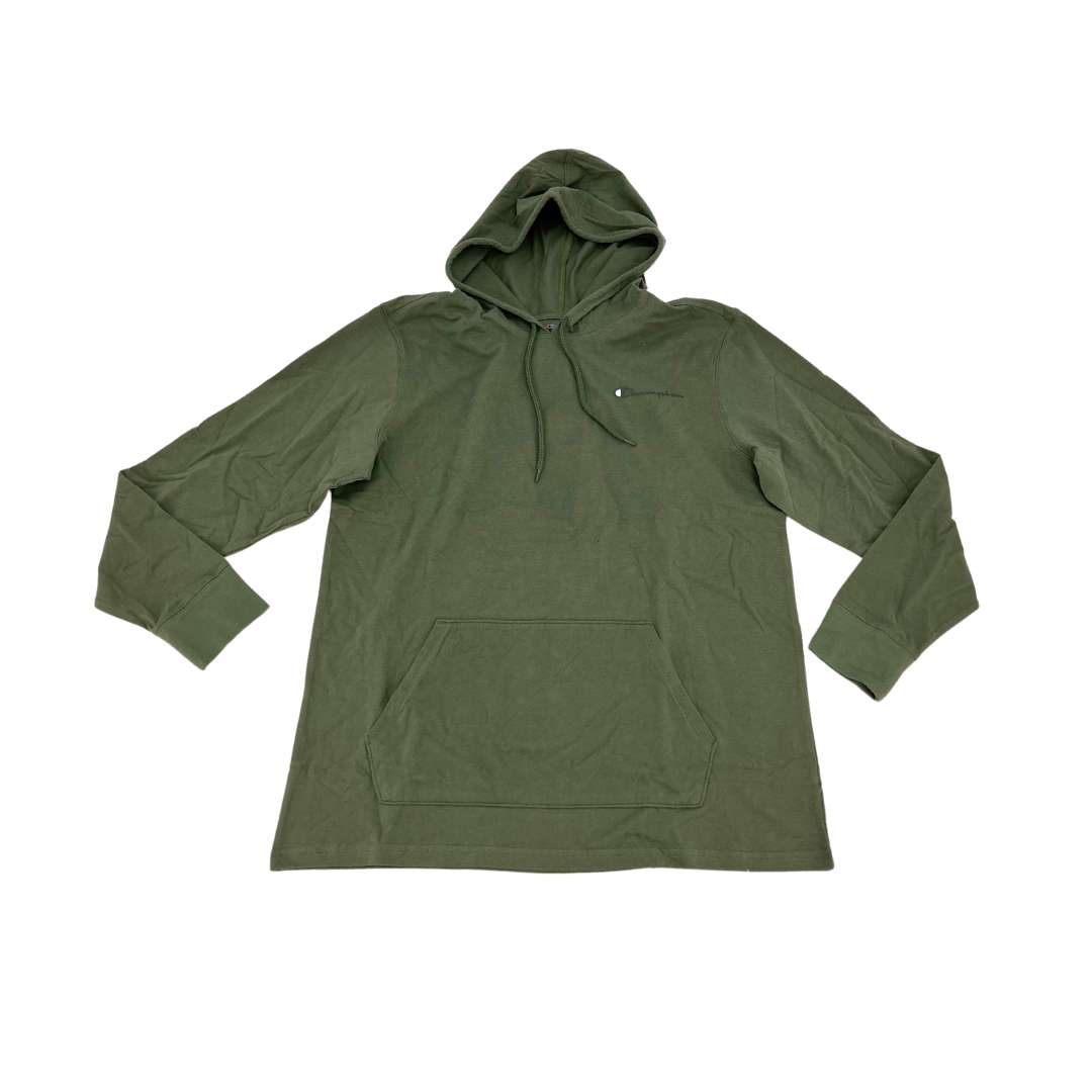 Men's Sports Jacket Champion Hooded Green