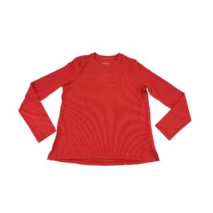 Danskin Women's Coral Ribbed Long Sleeve Shirt 02