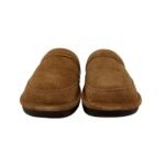 Nuknuuk Men's Harvest Brown Leather Slippers 06