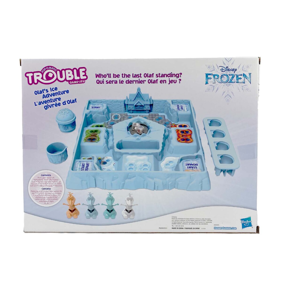 Disney Frozen Trouble Olaf Ice Adventure Board Game / 24 Players