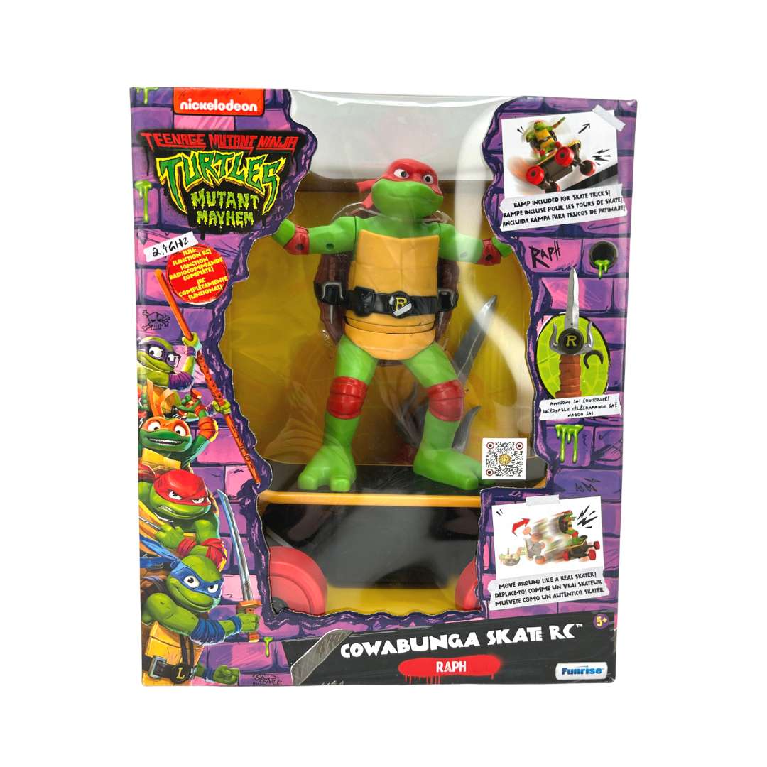 ガッシー Teenage Mutant Ninja Turtles Cowabunga Skate RC Toy / Raph