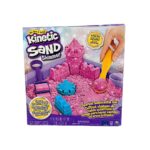 Kinetic Sand Shimmer Pink Sparkle Sand Casyle Set 02