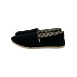 TOMS Women's Black Alpargata Canvas Shoes 02