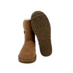 UGG Women's Brown Bailey Button Boots 01