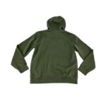 BC Clothing Men's Green Plush Lined Hoodie 01