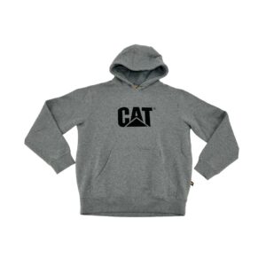 CAT Men's Grey & Black Pull Over Hoodie 03